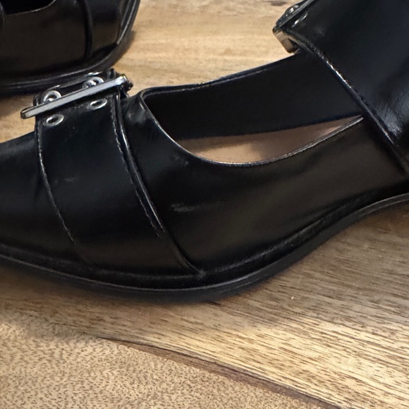 Wild Fable Black Buckle Slingback Shoes Size 9 - Picture 10 of 10